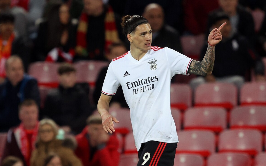  利物浦憾平西汉姆，努涅斯染红离场  